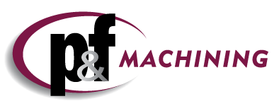 p&f machining logo